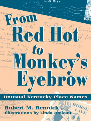cover image of From Red Hot to Monkey's Eyebrow